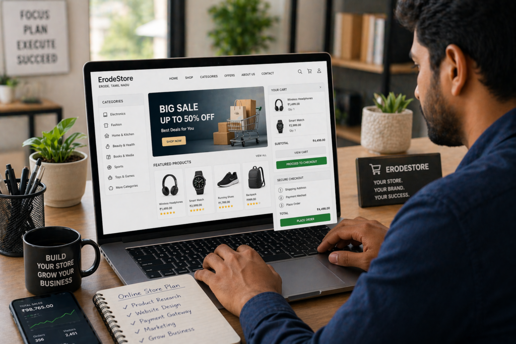 Best Ecommerce Website Development Services in Erode