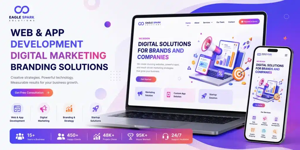 Eagle Spark Digital Marketing Website