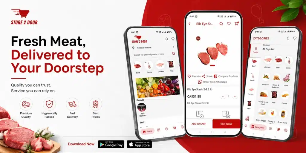 Store2Door Grocery Customer Android App