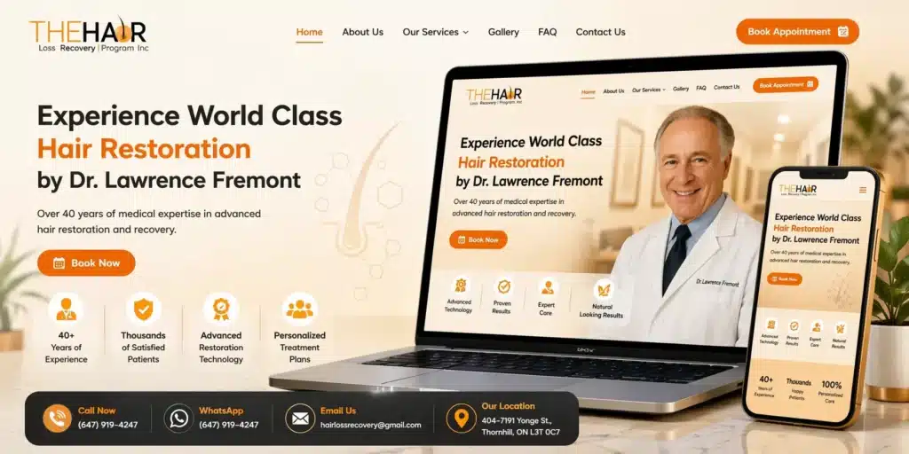 Hair Hospital Website