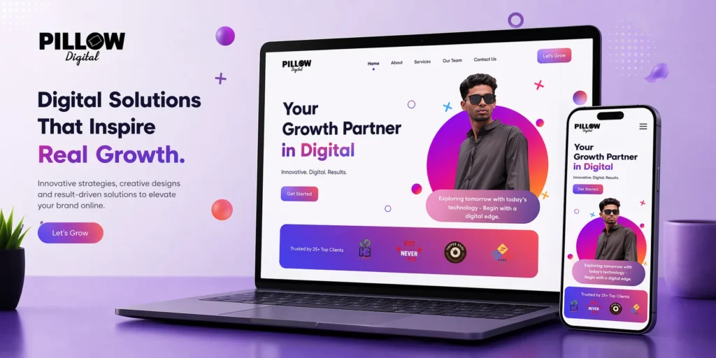 Pillow Digital Marketing Website