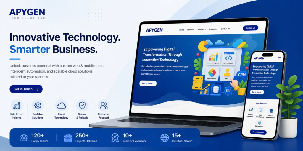 Apygen Digital Service Website
