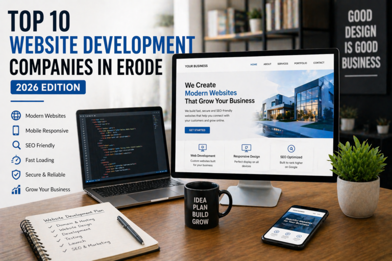 Top 10 Website Development Companies in Erode (2026)