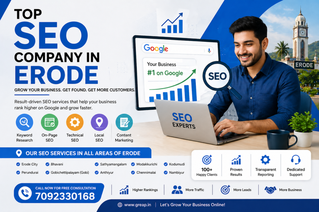 Top SEO Company in Erode for Business Growth