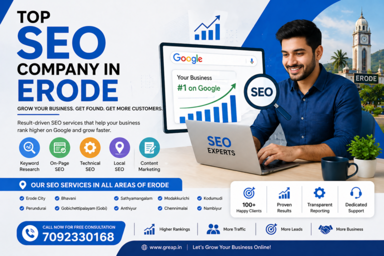 Top SEO Company in Erode for Business Growth