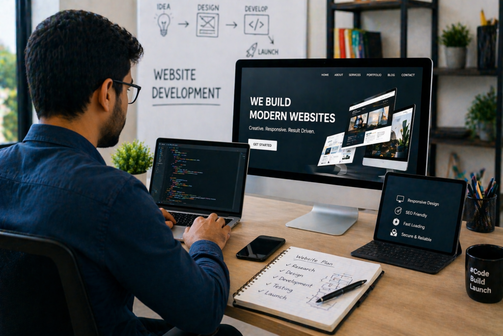 Website Development in Modakkurichi – Build Your Business Online