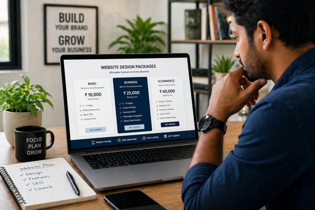 Affordable Website Design Packages in Erode: What Should You Expect?