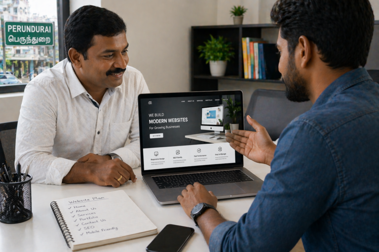 Website Development Company in Perundurai – Grow Your Business Online
