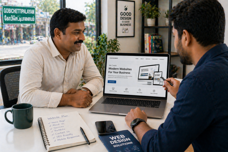Web Design Company in Gobichettipalayam – Build a Powerful Online Presence