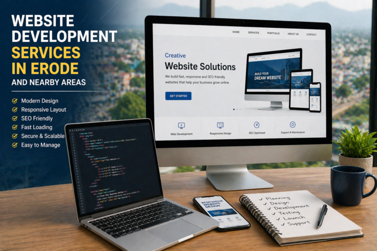 Website Development Services in Erode, Perundurai, Bhavani & Nearby Areas