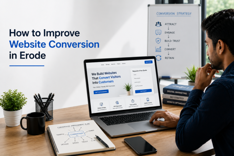 How to Improve Website Conversion in Erode