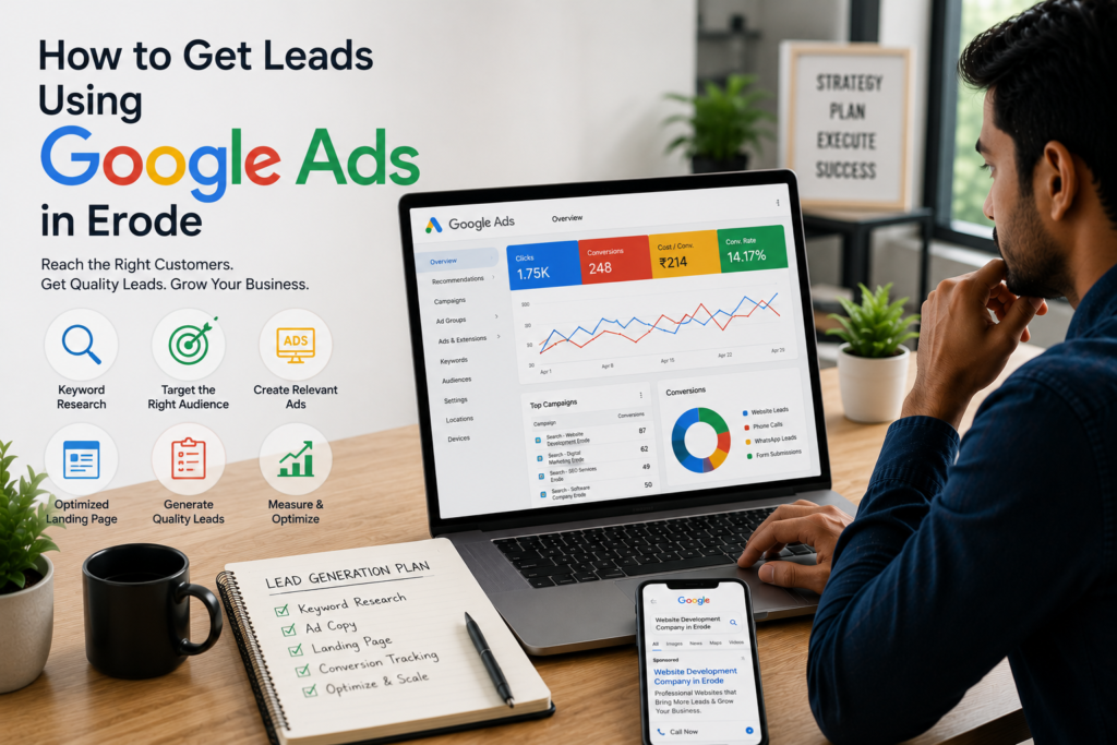 How to Get Leads Using Google Ads in Erode
