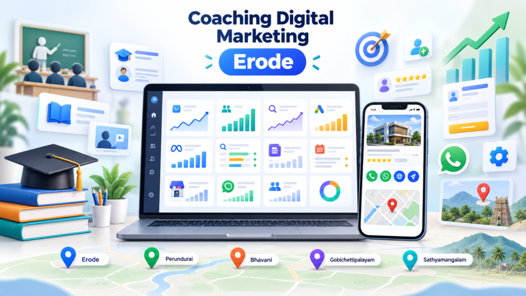 Lead generation and SEO for coaching institutes in Erode