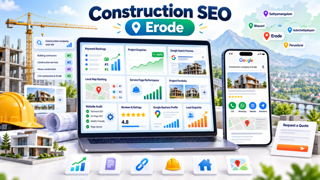Local SEO for builders and contractors in Erode