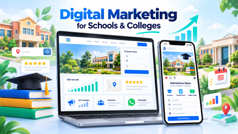 Digital marketing for schools and colleges in Erode