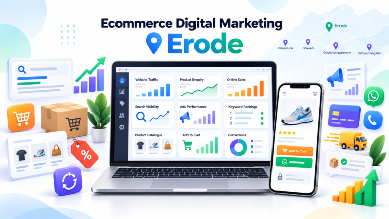 Online store SEO and ads for ecommerce businesses in Erode