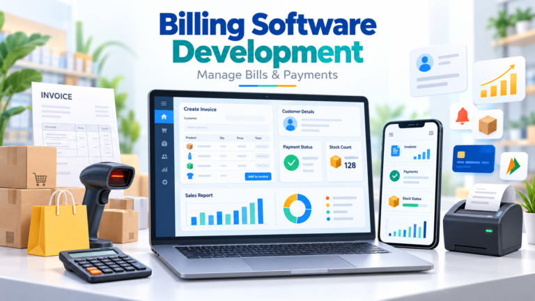 Retail billing software development in Erode