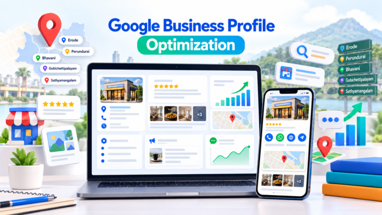 Google Business Profile optimization in Erode
