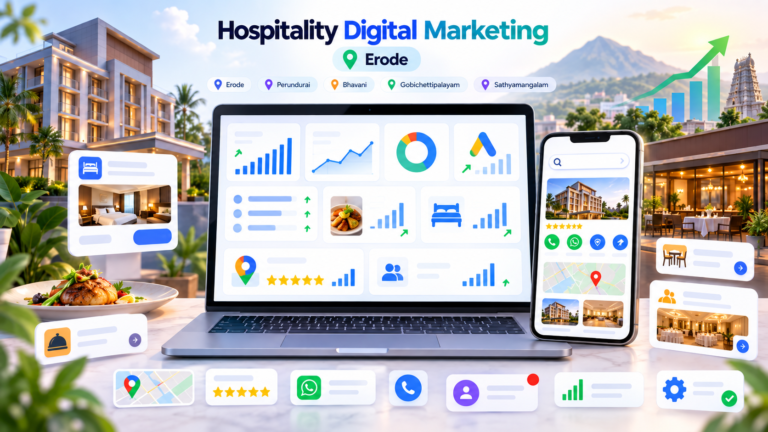 Lead generation and SEO for hotels and restaurants in Erode