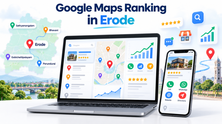 Google Maps ranking in Erode