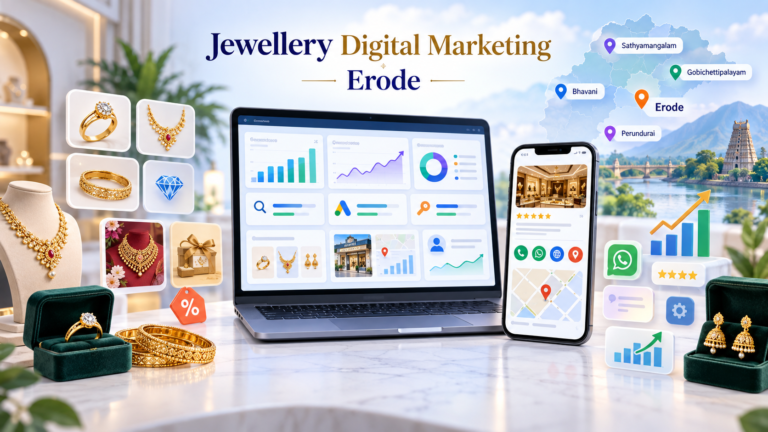 Lead generation and SEO for jewellery stores in Erode