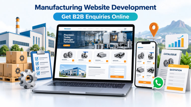 Industrial website design for Erode businesses