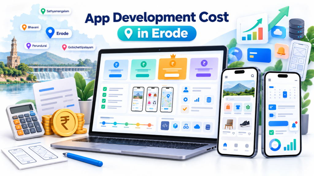 App development price for businesses in Erode