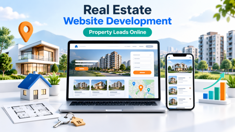 Property listing website design for Erode businesses