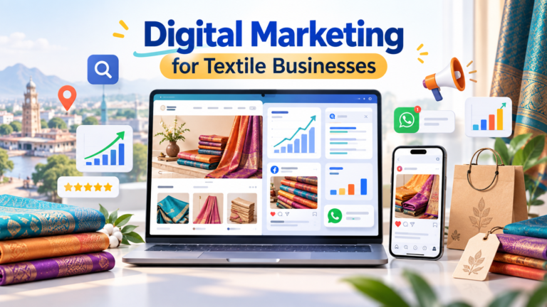 Textile business marketing in Erode