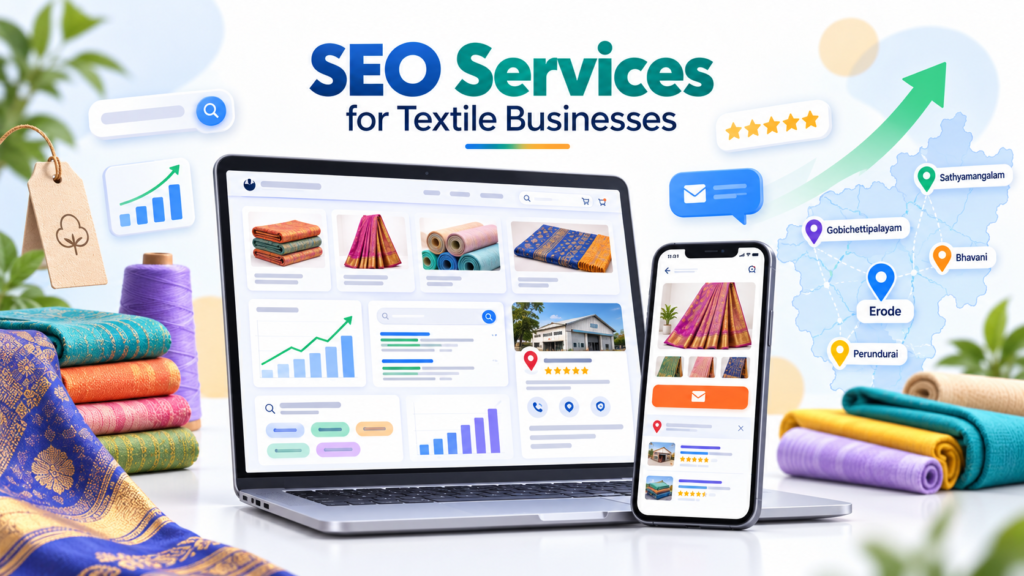 Textile SEO services in Erode district