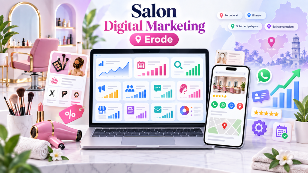Lead generation and SEO for salons in Erode