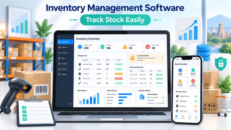 Inventory software for shops in Erode