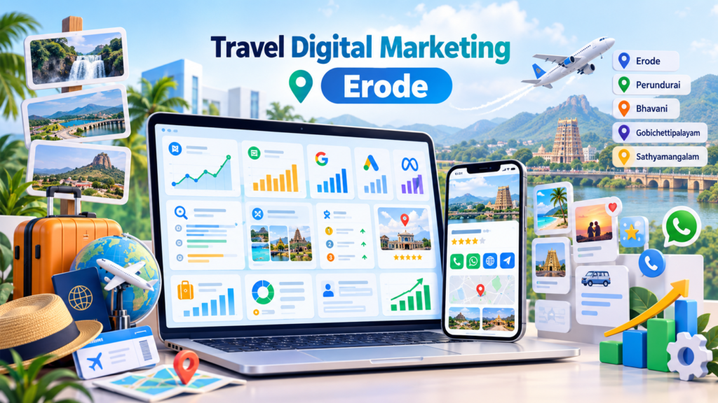 Lead generation and SEO for travel agencies in Erode