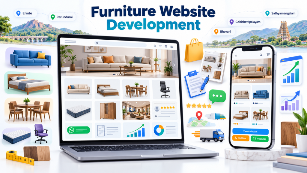 Website Development for Furniture Shops in Erode