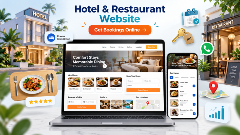Hotel website development in Erode