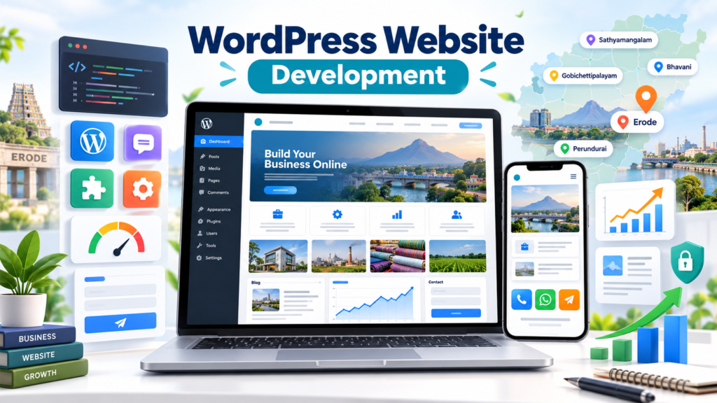 WordPress website development in Erode